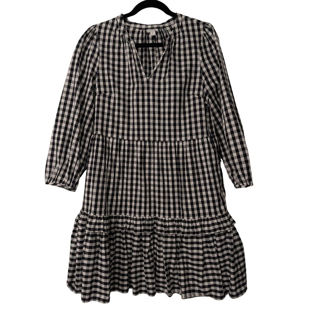 J Crew Factory Gingham Dress